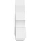 Ekena Millwork Redmond Architectural Grade PVC Gable Bracket, 36"W x 24"H x 6"D x 6"F, 16/12 Pitch GBP036X24X0606RED00 - alternate 2
